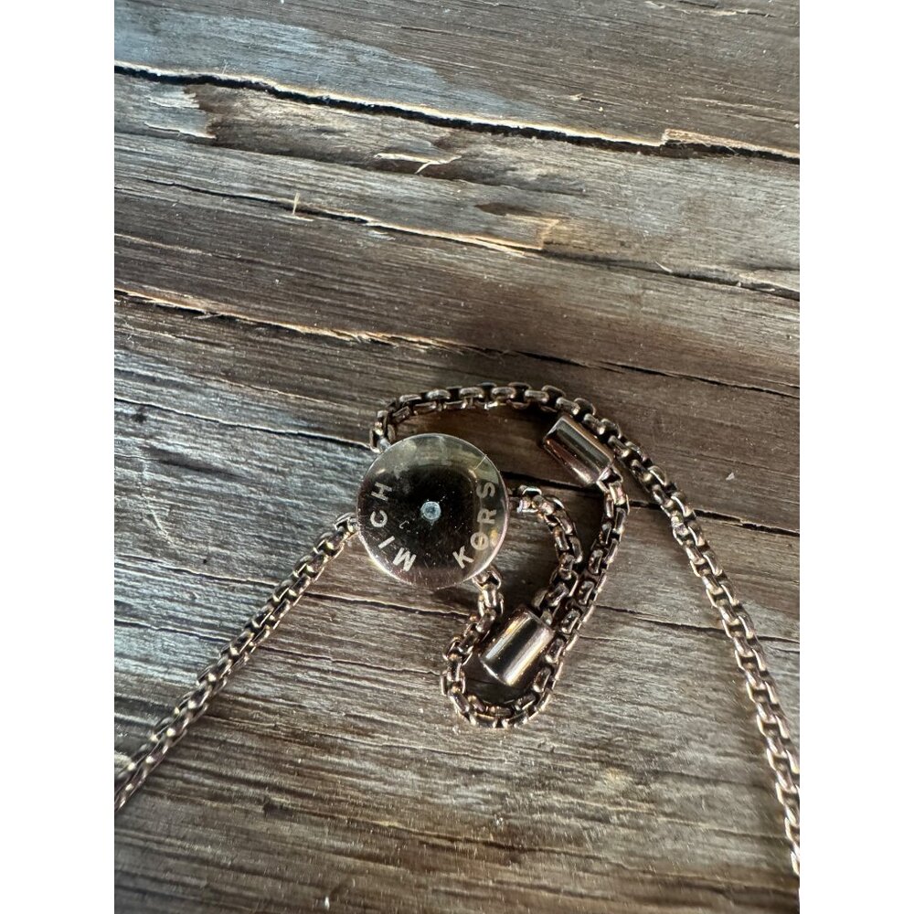 Michael Kors Bar Bracelet Pave Slider Gold tone - Picture 5 of 7